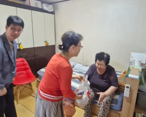 무더위 속 7월 4주 장애인 가정방문봉사 감동 현장 보고